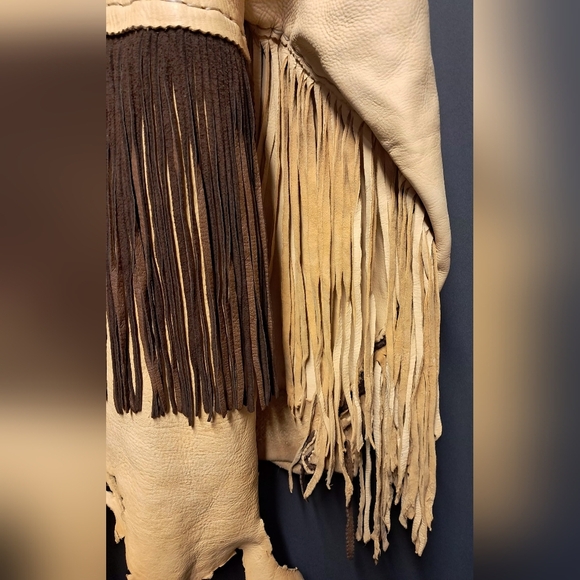 Handcrafted Whitetail Buckskin Suit - Picture 2 of 16